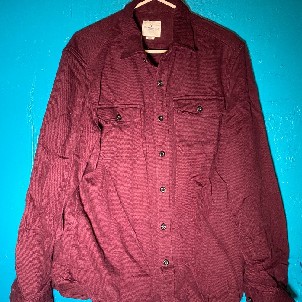 American Eagle Button Down - image 1